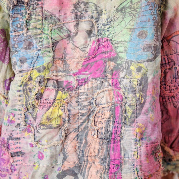 Magnolia Pearl Multicolor Patchwork Jacket - Picture 8 of 9